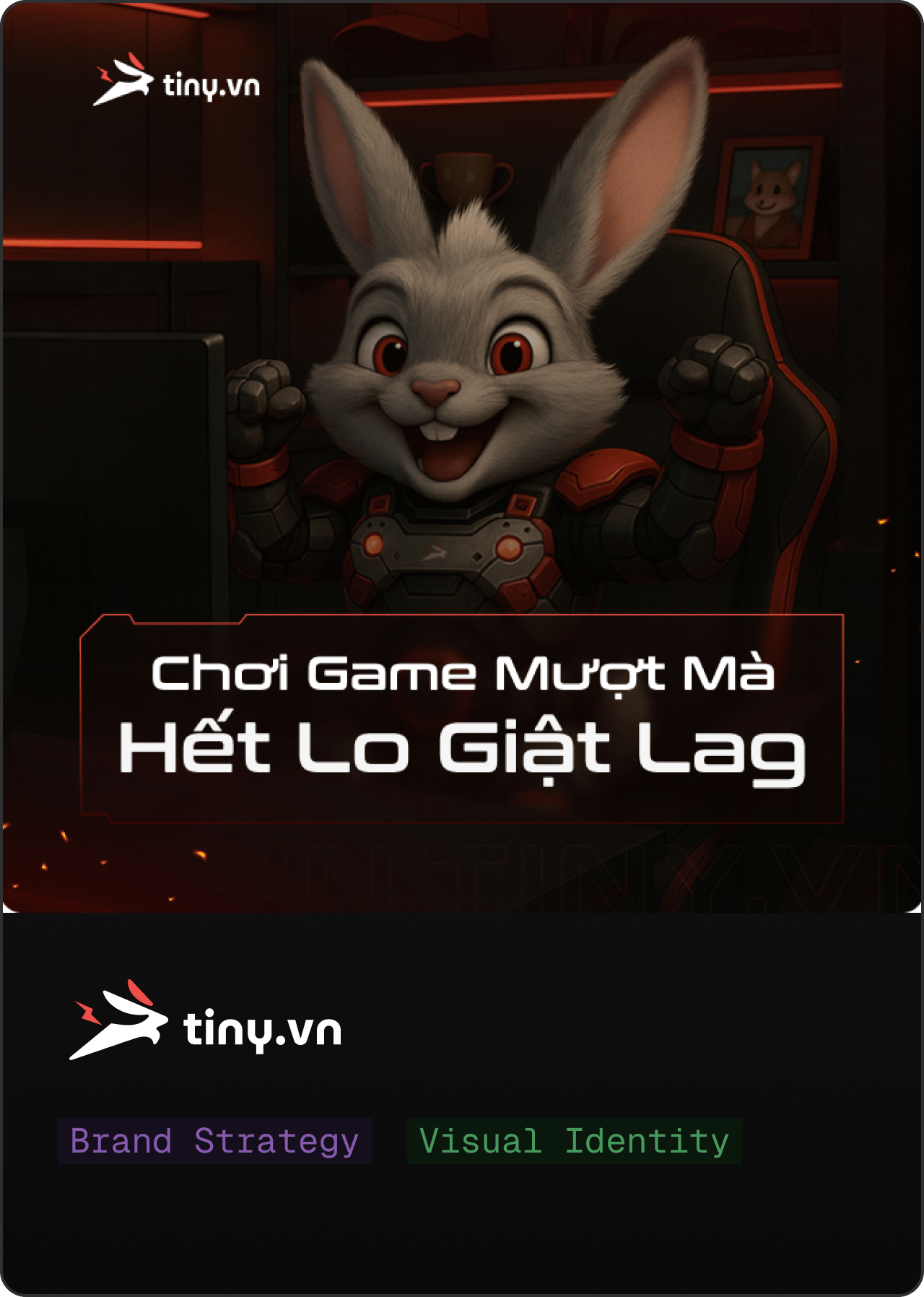 Tiny.vn: กลยุทธ์แบรนด์และอัตลักษณ์ทางภาพ
